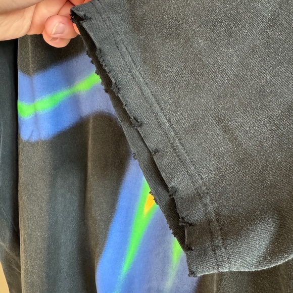 Aelfric Eden ‘Distorted Portrait Graphic’ Oversixed Tee - LIKE NEW 🔥 - Picture 5 of 6